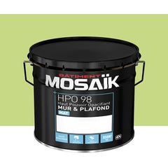 Peinture intérieure mat vert kombu teintée en machine 10L HPO - MOSAIK 1