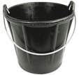 SEAU CAOUTCHOUC ARMÉ 12 LITRES 1,8KG