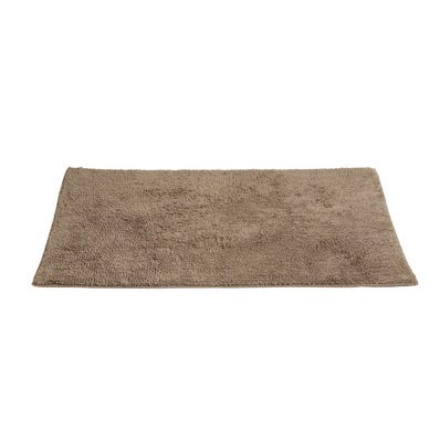 Tapis coton gris 45x75 cm 0