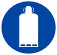 Panneau bouteille de gaz obligatoire Diam.300 mm