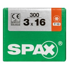 VIS AGGLO SPAX TF TX 3X16 WIROX X300 2
