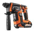 PERFORATEUR SANS FIL 18V AEG SDS+ BRUSHLESS 2,5 JOULES EPTA + 2 BATTERIES 5Ah burineur BBH18BL LI-502C 4935464753