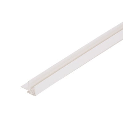 Profil de départ PVC blanc Long.2,6 m 2