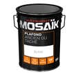 Peinture plafond ancien ou taché glycéro mat blanc 5 L - MOSAÏK
