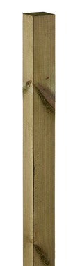 poteau carre pin classe 3 7 x 7 cm haut 180 cm bricoman