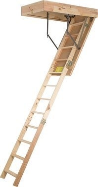 Escalier Escamotable Isole En Pin Standard L 60 X H 120 Cm Bricoman