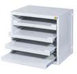 BLOC DE RANGEMENT POUR 4 MALLETTES PROFESSIONNELLES