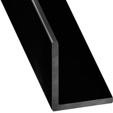 Corniere Aluminium Laque Noir L 15 X Ep 15 Mm L 250 Cm Bricoman