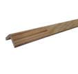 Baguette d’angle arrondie en pin des landes abouté sans nœud 35 x 35 mm Long.2,5 m - SOTRINBOIS