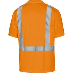T-shirt de travail haute visibilité orange T.3XL - DELTA PLUS 1