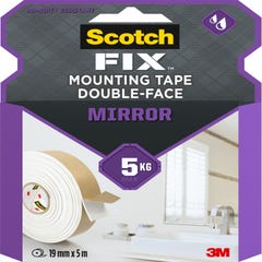 Ruban adhésif double face miroir 19mm x 5m - SCOTCH 1