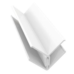 Angle intérieur clip blanc Long.3 m Fortex - FREEFOAM
