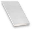 Profilé plat aluminium anodisé incolore l.30 x Ep.2 mm L.250 cm