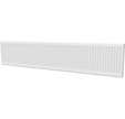 Radiateur acier 4 connexions simple panneau L.200 x H.40 cm 1415 W Delonghi - RADEL
