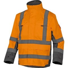 Parka haute visibilité 4 en 1 protection froid orange T.M - DELTA PLUS 0