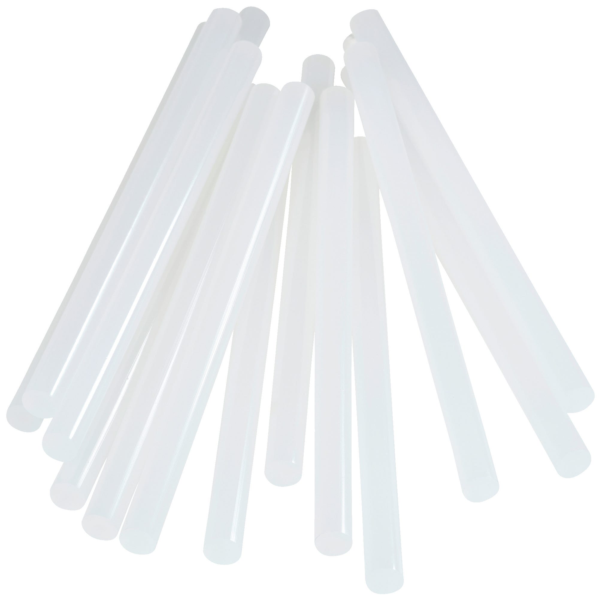 Colle PVC et câbles transparente 48 bâtons Diam.12 mm - RAPID 2