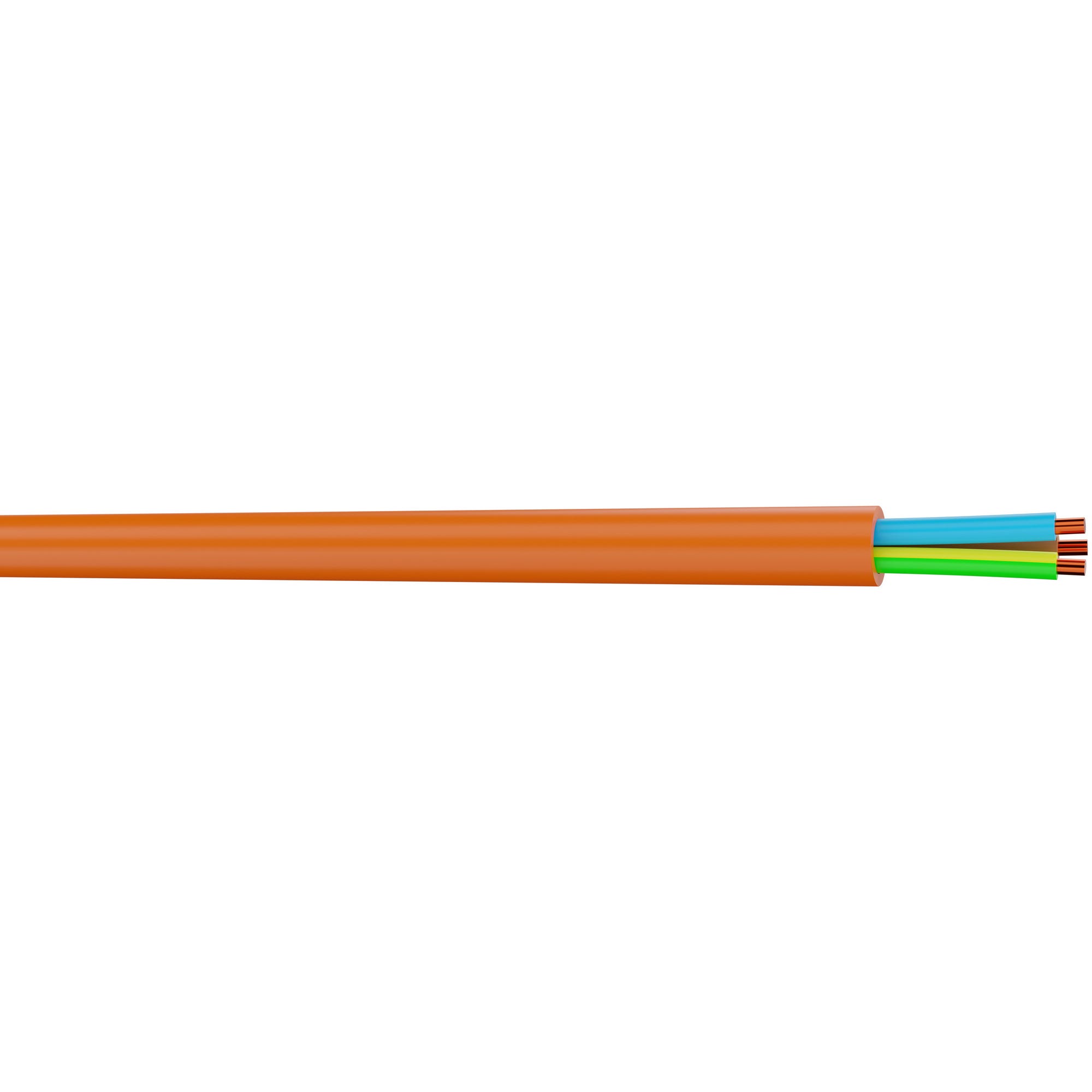 Cable électrique en cuivre anti feu CR1/C1 2X1,5 mm² - CAE 0