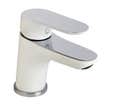 Mitigeur lavabo "KEVON CHIC BLANC"