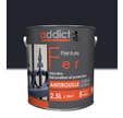 Peinture fer antirouille glycéro int/ext brillant gris anthracite 2.5 L - ADDICT
