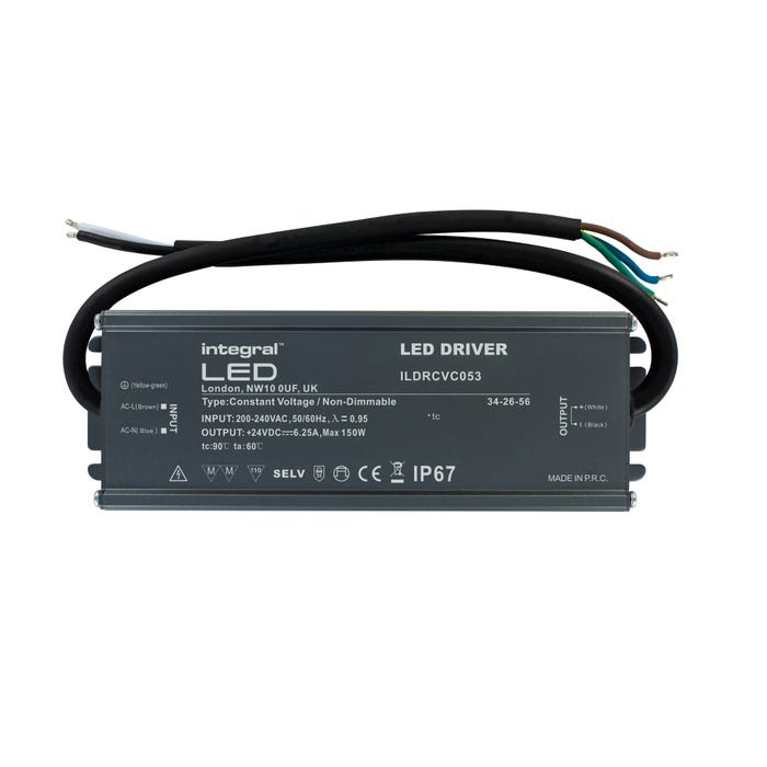 ALIMENTATION 150W 24VDC IP67 NON DIMMABLE 0