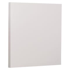 Porte seule revêtue blanc H.204 x l.83 cm 0