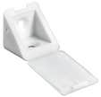 Lot de 12 raccords d'angle plastique blanc 22 x 22 x 24 mm