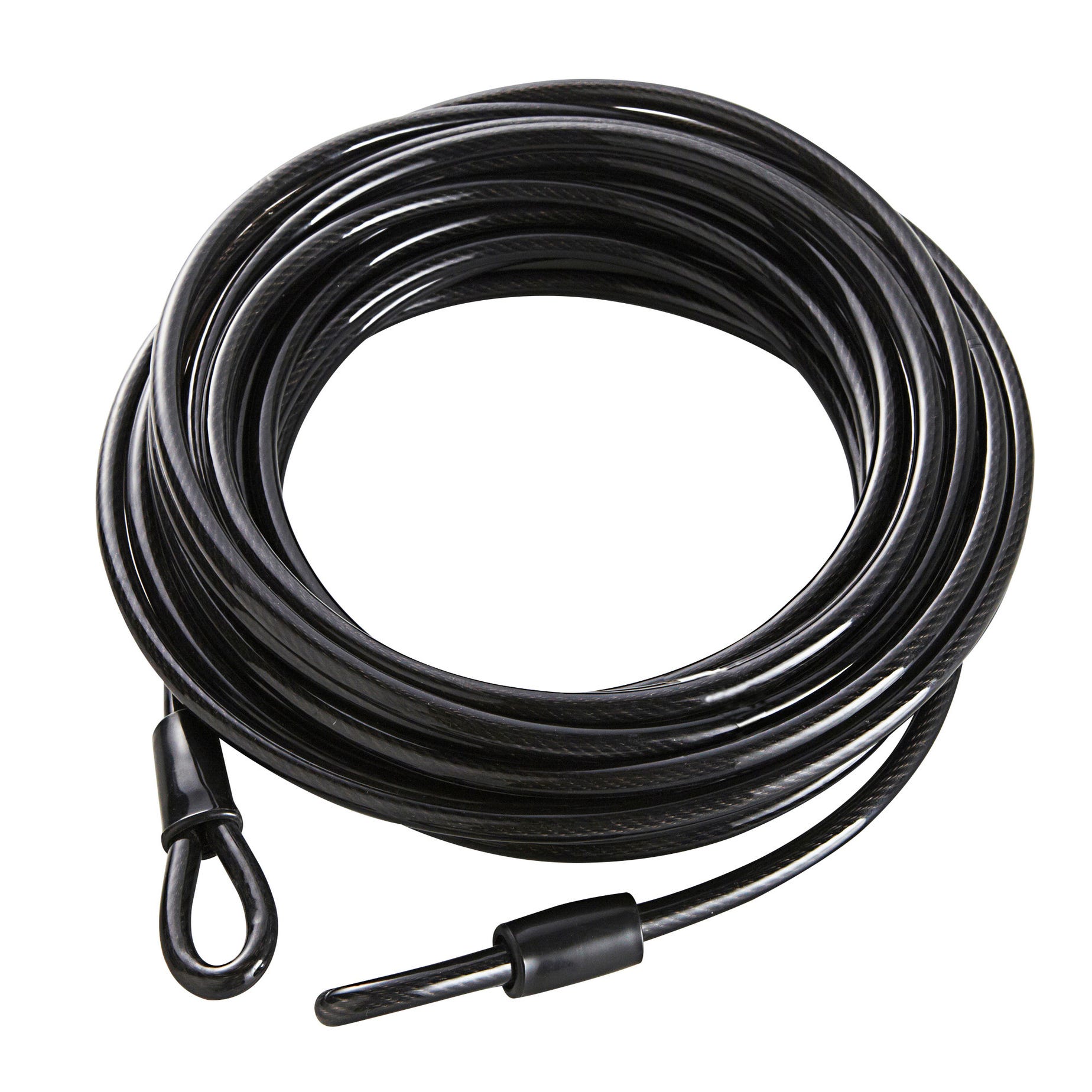 Câble antivol acier gainé PVC 0