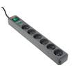 MULTIPRISE PARASURTENSEUR 6 PRISES 1.40M + INTERRUPTEUR