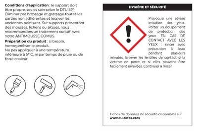 Précautions d'usages