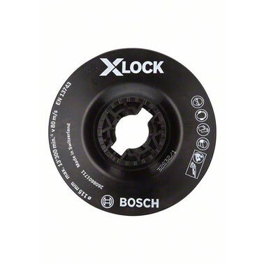 Plateau de ponçage pour meuleuse X-Lock plateau souple Diam.115 mm - BOSCH 0