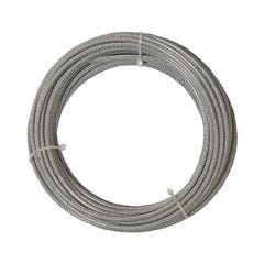 Câble gainé PVC acier galva 97 kg Diam.3/4 mm Long.10 m 0