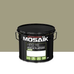Peinture intérieure satin vert keruing teintée en machine 10L HPO - MOSAIK 1