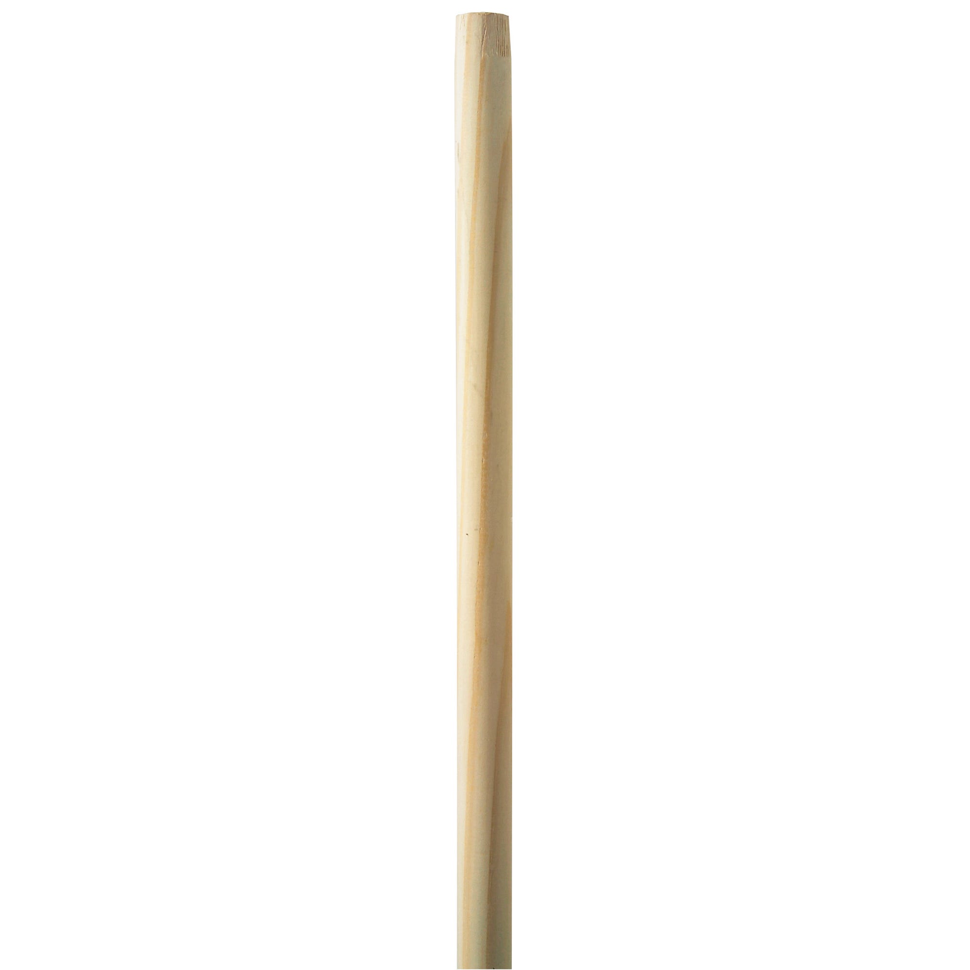 Manche à balai bois cantonnier Long.140 cm 0