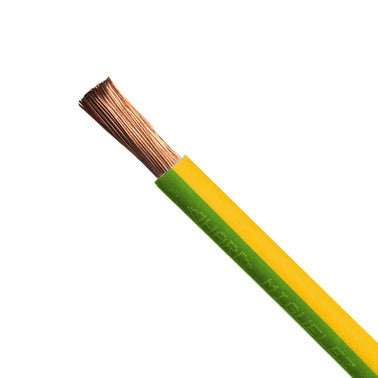 Cable électrique HO7 VK 16 mm² vert/jaune au mètre - MIGUELEZ 0