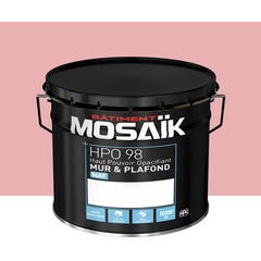 Peinture intérieure mat rose slow teintée en machine 10L HPO - MOSAIK 1