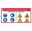 PANNEAU DE CHANTIER 10 EN 1
