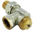 Corps thermostatique équerre inversé 20 x 27 (3/4") M28 - COMAP