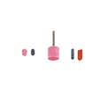 5 MEULES ABRASIVES QUEUE DIAM 3MM WOLFCR