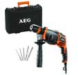 Coffret Perforateur burineur 24 mm SDS+ 800 W + 3 forets + 1 burin + 1 pic - KH24IXE-KIT1X AEG