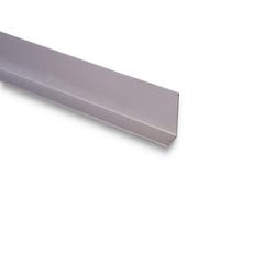 Cornière aluminium anodisé 20x15x1,5mm L. 100 cm