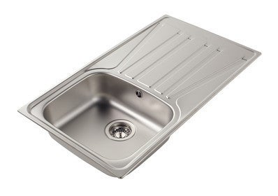 Evier Inox Basico 1 Bac Bricoman