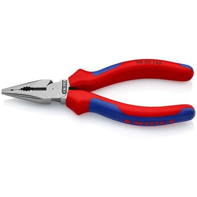 Pince 1/2 ronde à bec universelle L.145 mm - KNIPEX  0