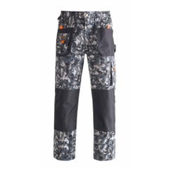 Pantalon de travail camouflage gris T.S Smart - KAPRIOL 0