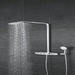 GROHE - Colonne de douche avec mitigeur thermostatique Rainshower System  SmartControl Duo 360 Chromé 26250000