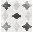 Carrelage intérieur sol et mur motif l.20 x L.20 cm Loop Cementina Fredo