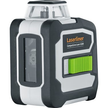 Niveau Laser Vert 360° avec trépied LASERLINER COMPACTLINE LASER G360 SET 3