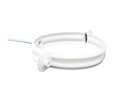 Collier de fixation galva blanc Ø 125 APOLLO PP