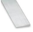 Profilé plat aluminium brut l.30 x Ep.2 mm L.100 cm