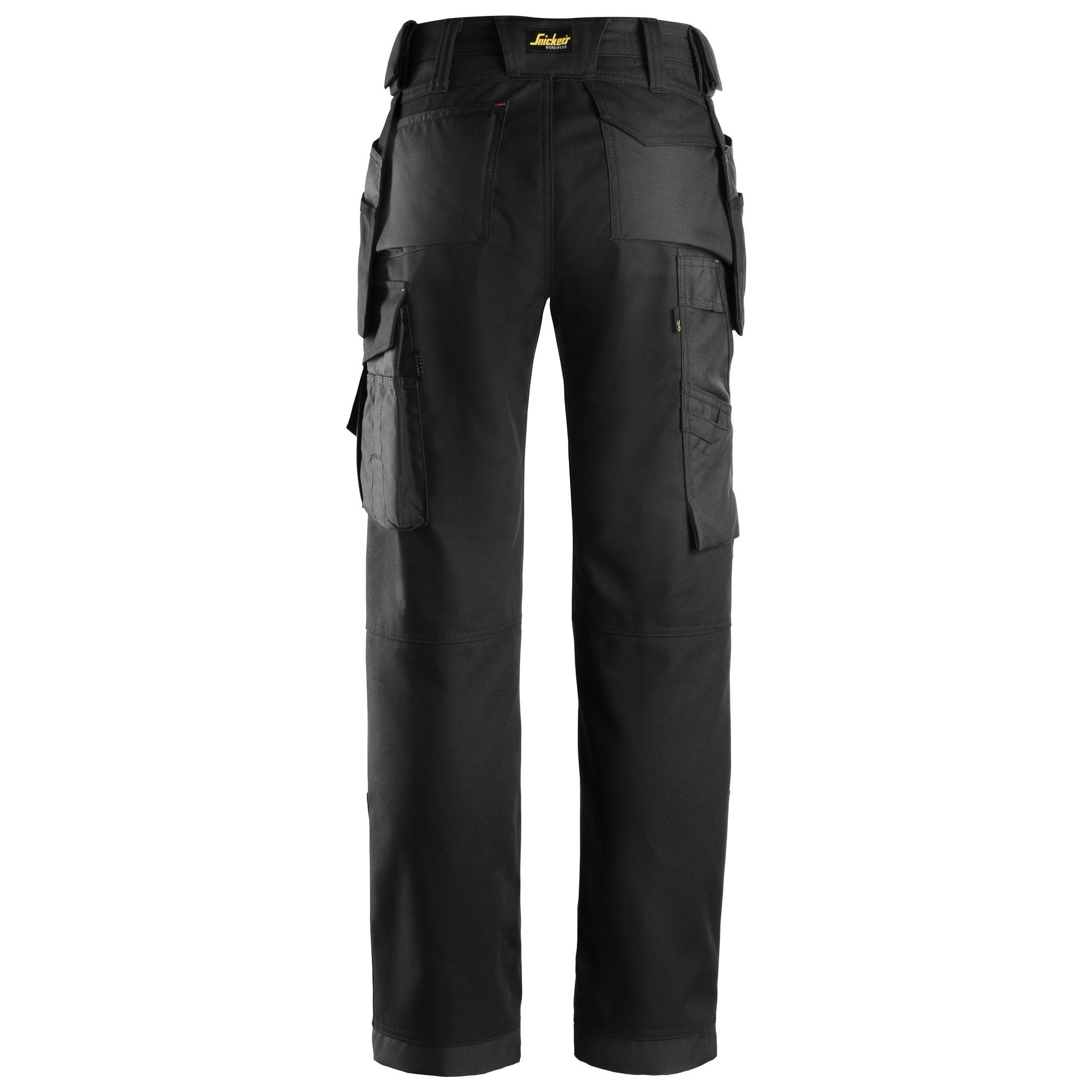 Pantalon de travail noir T.42 Canvas+ - SNICKERS  1