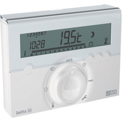 Thermostat programmable sans fil Deltia 8,03 - DELTA DORE